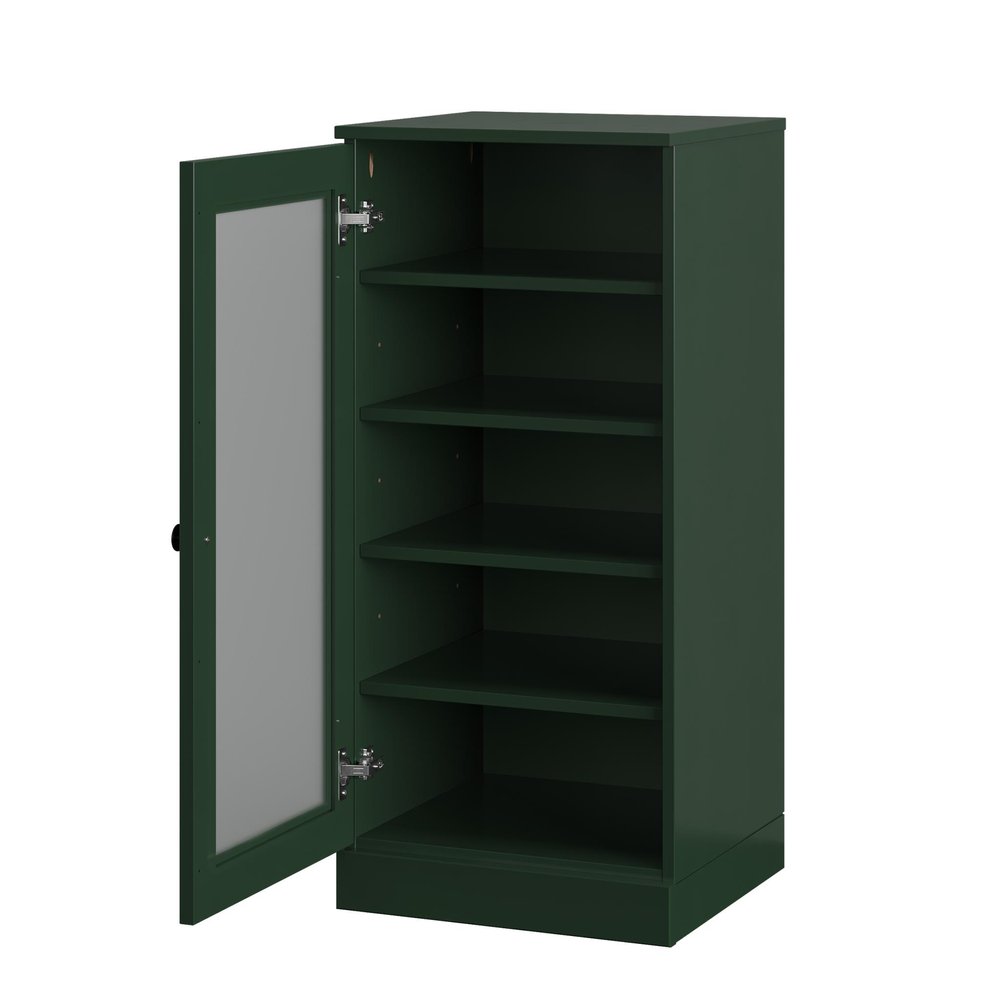 Green Ten Pair Solid WoodShoe Storage Cabinet — view 2