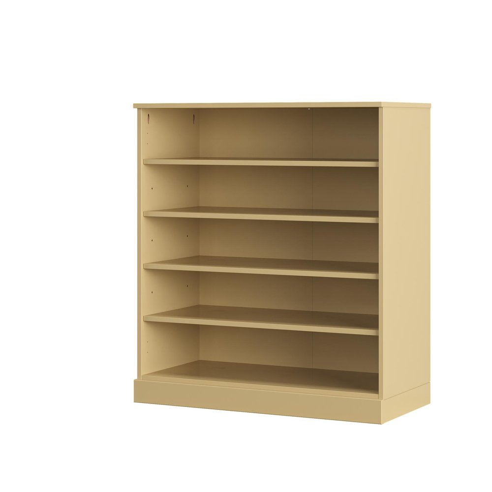 Yellow Twenty Pair Solid WoodShoe Storage Cabinet — view 1