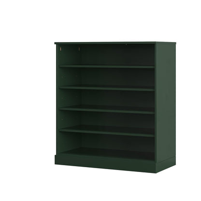 Green Twenty Pair Solid WoodShoe Storage Cabinet HomeRoots