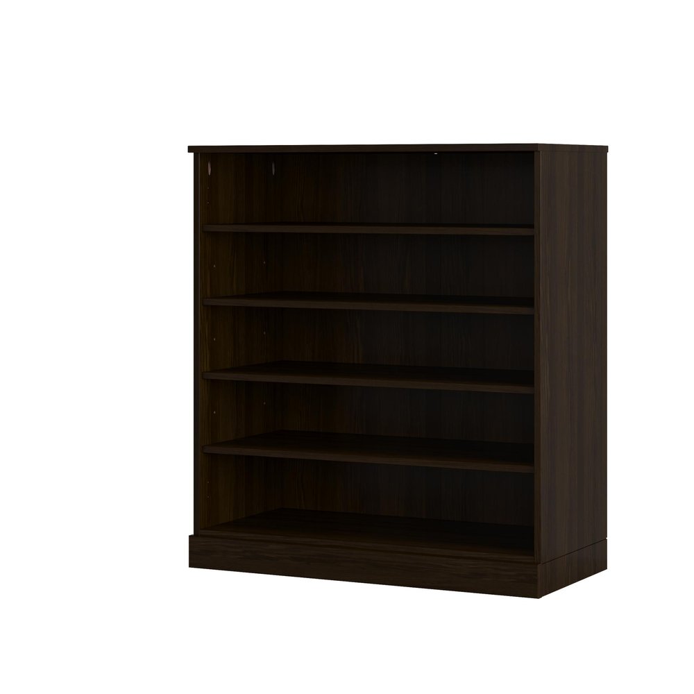 Espresso Twenty Pair Solid WoodShoe Storage Cabinet HomeRoots