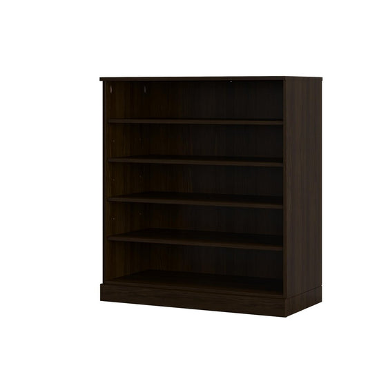Espresso Twenty Pair Solid WoodShoe Storage Cabinet