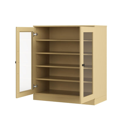 Yellow Twenty Pair Solid WoodShoe Storage Cabinet HomeRoots