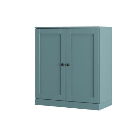 Aqua Twenty Pair Solid WoodShoe Storage Cabinet HomeRoots