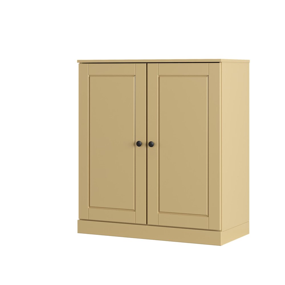 Yellow Twenty Pair Solid WoodShoe Storage Cabinet HomeRoots
