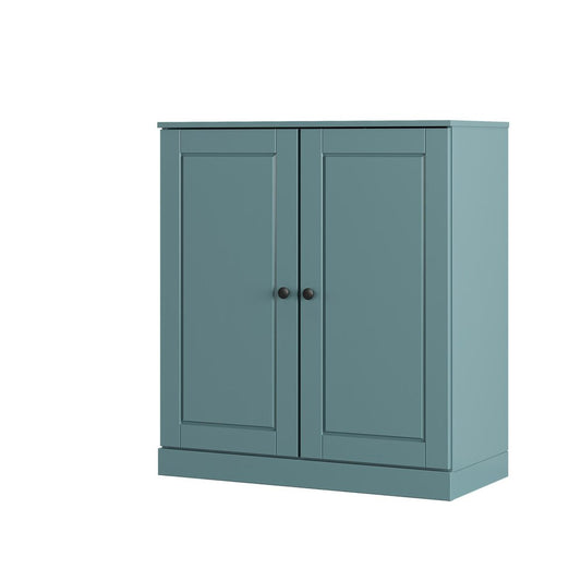 Aqua Twenty Pair Solid WoodShoe Storage Cabinet