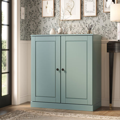 Aqua Twenty Pair Solid WoodShoe Storage Cabinet HomeRoots