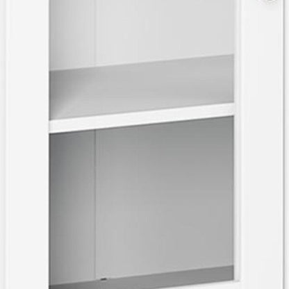 72" White Solid Wood Two Door Pantry Or Storage Closet HomeRoots