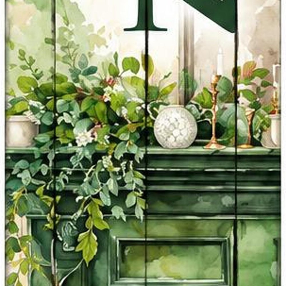 46" Brown White And Green Solid Wood Tis the Season Freezin Porch Sign HomeRoots