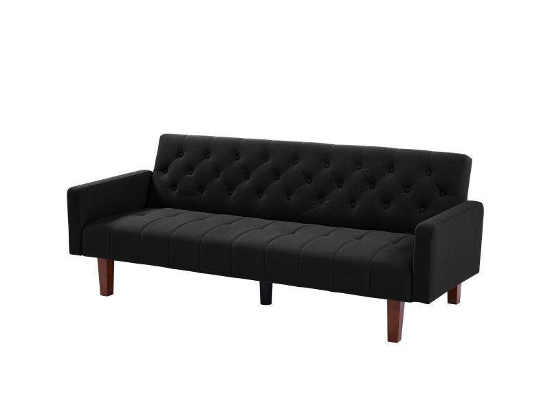 Factory Tufted Back Sofa Mid-Century Convertible Sofa Bed for Living Room - FurniFindUSA