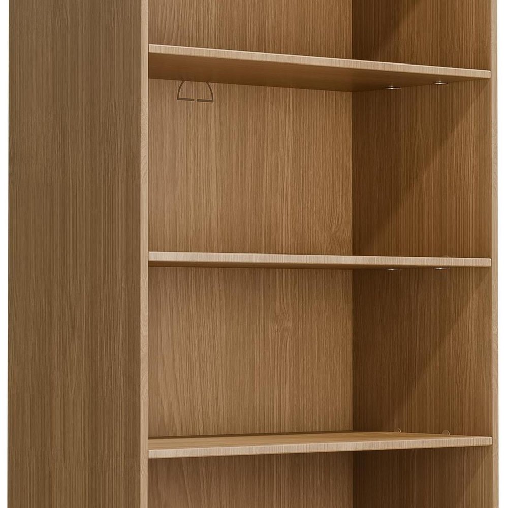 31" Brown Wood Sideboard — view 2