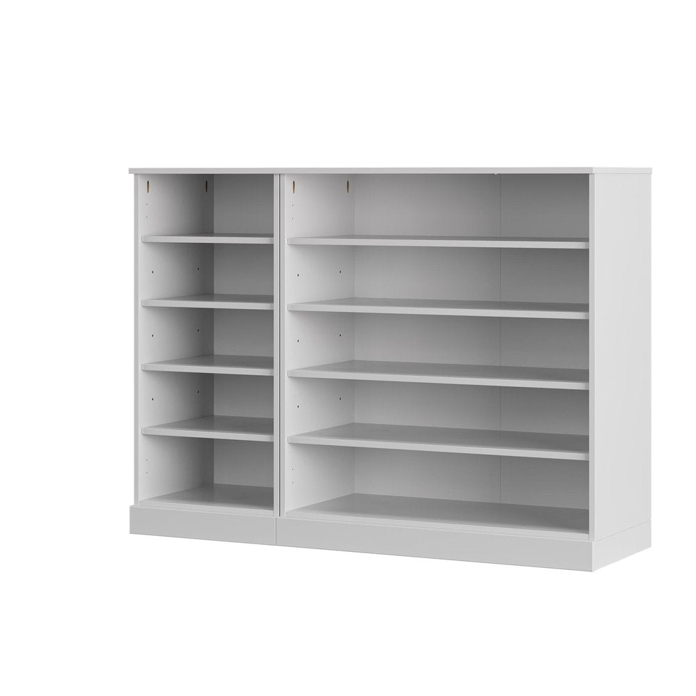 White 30 Solid WoodShoe Storage Cabinet — view 1