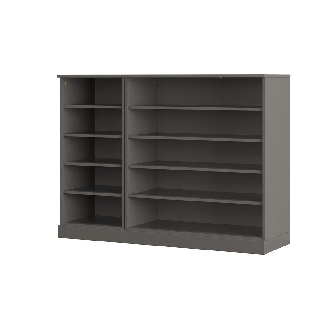 Gray 30 Solid WoodShoe Storage Cabinet