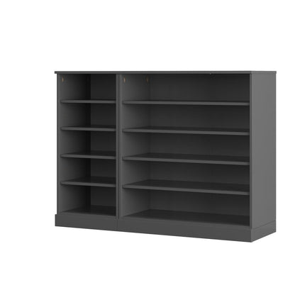 Gray 30 Solid WoodShoe Storage Cabinet HomeRoots