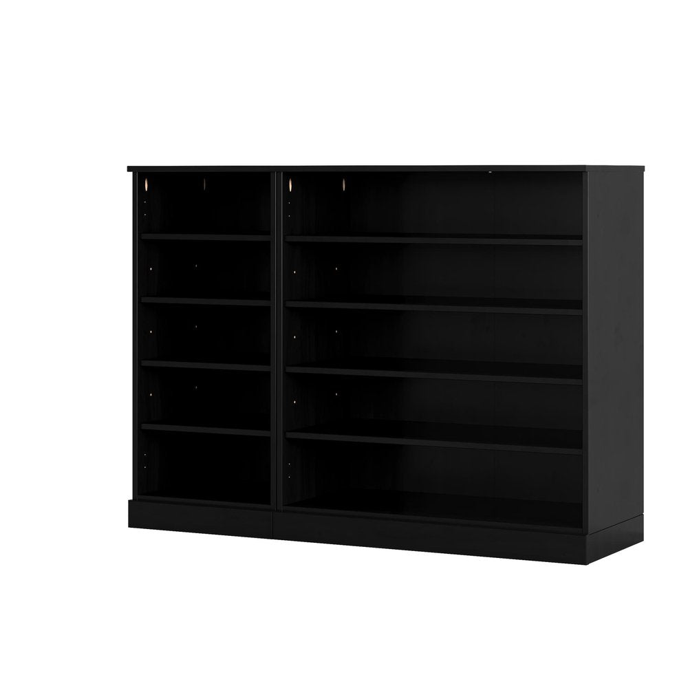 Black 30 Solid WoodShoe Storage Cabinet — view 1