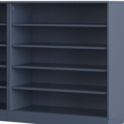 French Blue 30 Solid WoodShoe Storage Cabinet HomeRoots