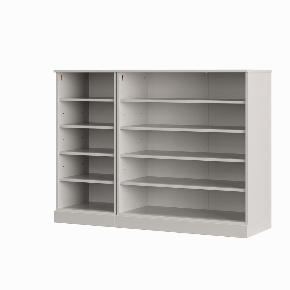 Off White 30 Solid WoodShoe Storage Cabinet — view 1