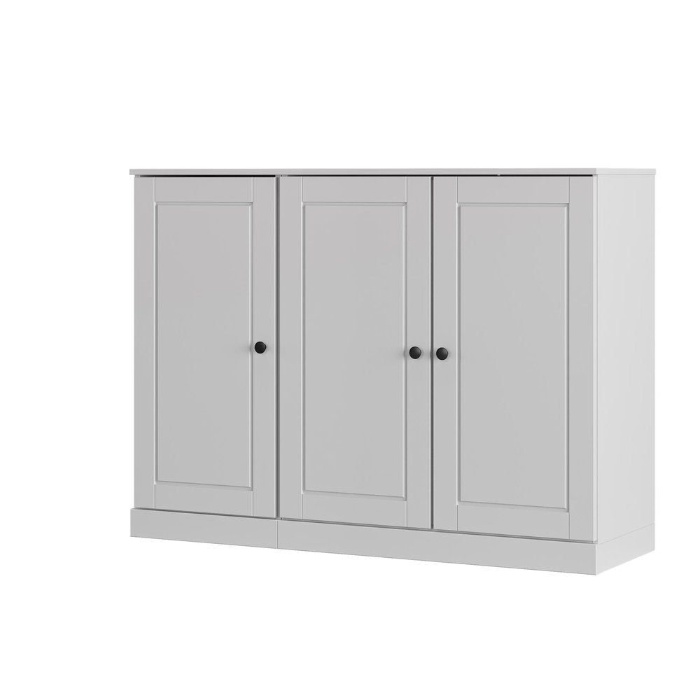 White 30 Solid WoodShoe Storage Cabinet HomeRoots