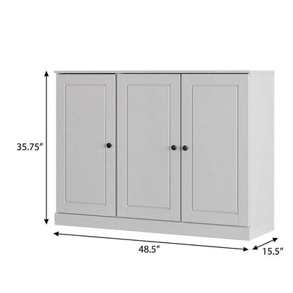 White 30 Solid WoodShoe Storage Cabinet HomeRoots