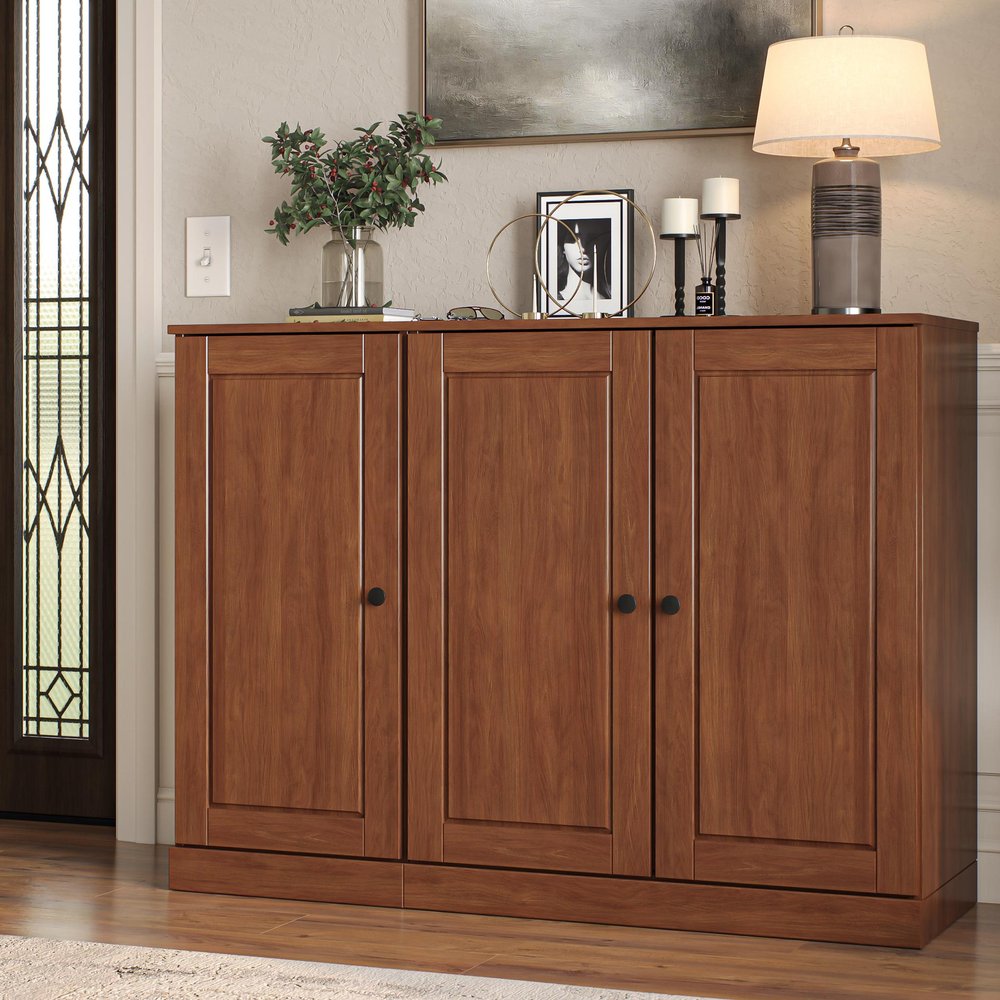 Coffee 30 Solid WoodShoe Storage Cabinet HomeRoots