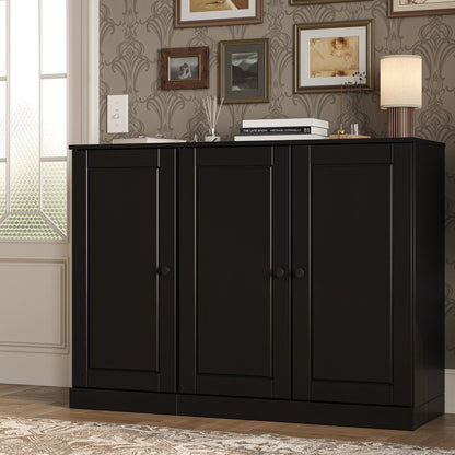 Black 30 Solid WoodShoe Storage Cabinet HomeRoots