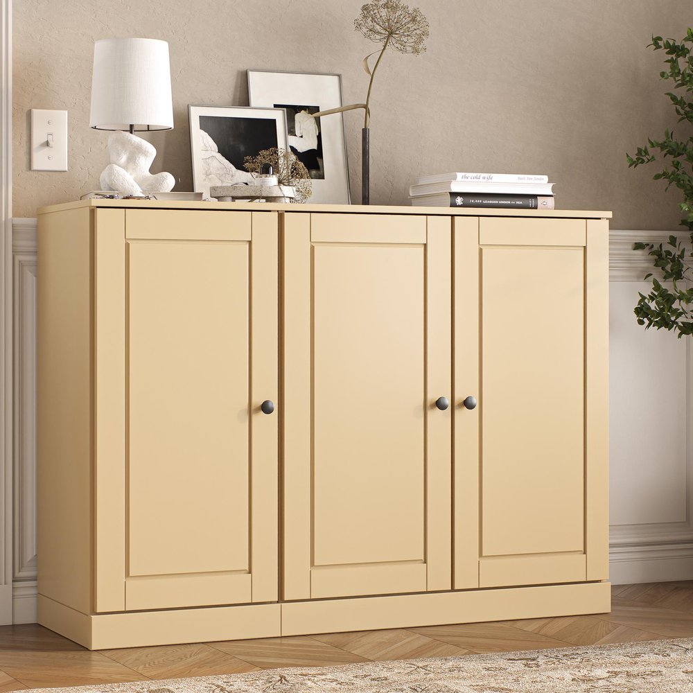 Yellow 30 Solid WoodShoe Storage Cabinet HomeRoots