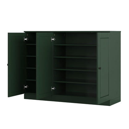 Green 30 Solid WoodShoe Storage Cabinet HomeRoots