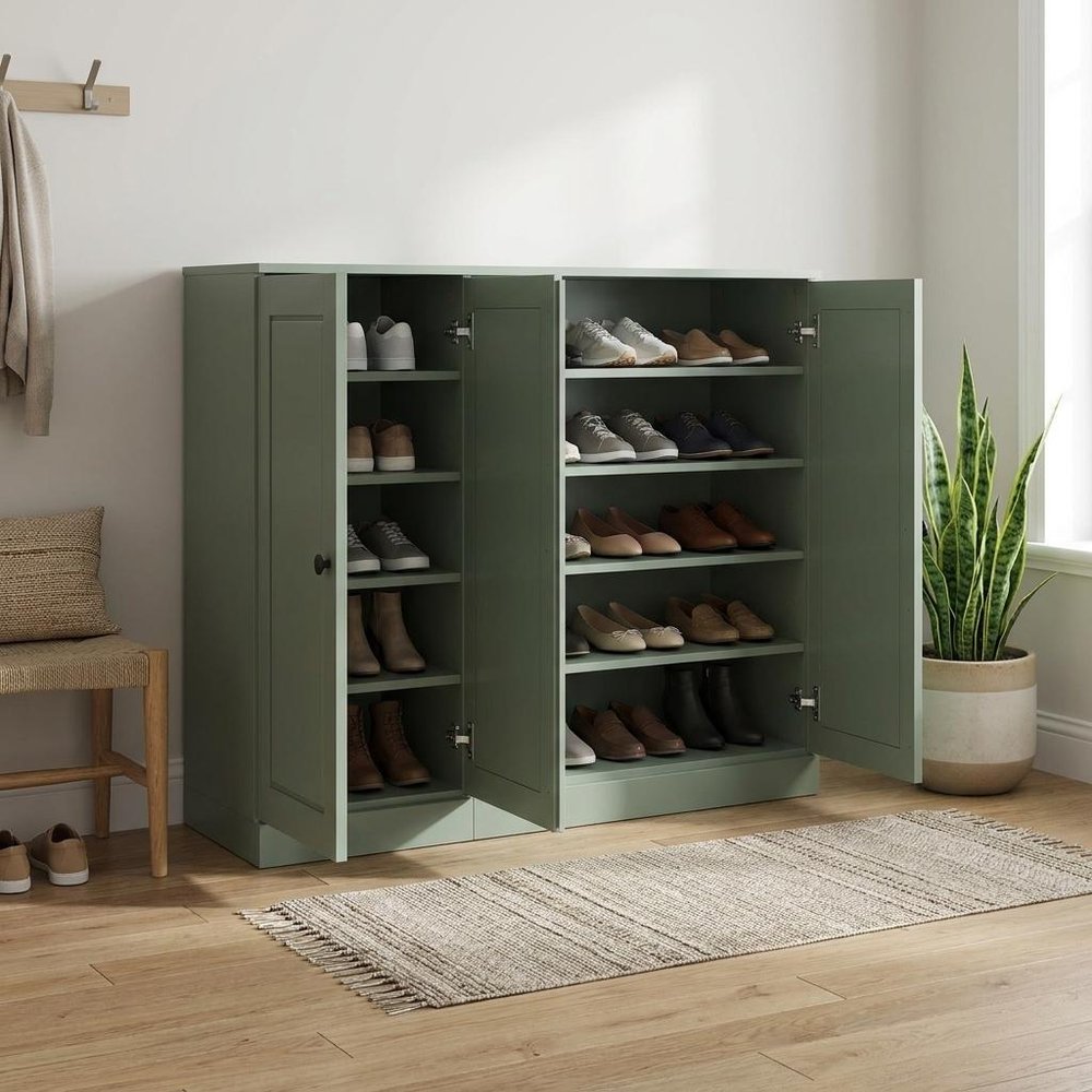 Sage 30 Solid WoodShoe Storage Cabinet — view 4