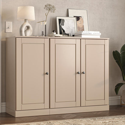 Beige 30 Solid WoodShoe Storage Cabinet HomeRoots