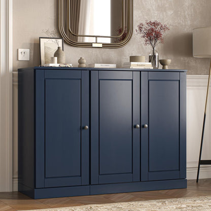 Navy Blue 30 Solid WoodShoe Storage Cabinet HomeRoots