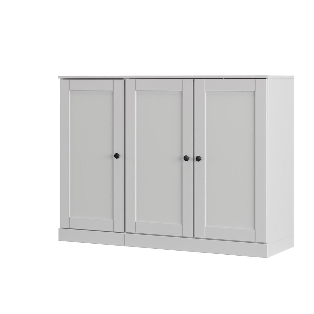 White 30 Solid WoodShoe Storage Cabinet HomeRoots