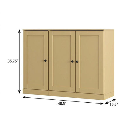 Yellow 30 Solid WoodShoe Storage Cabinet HomeRoots