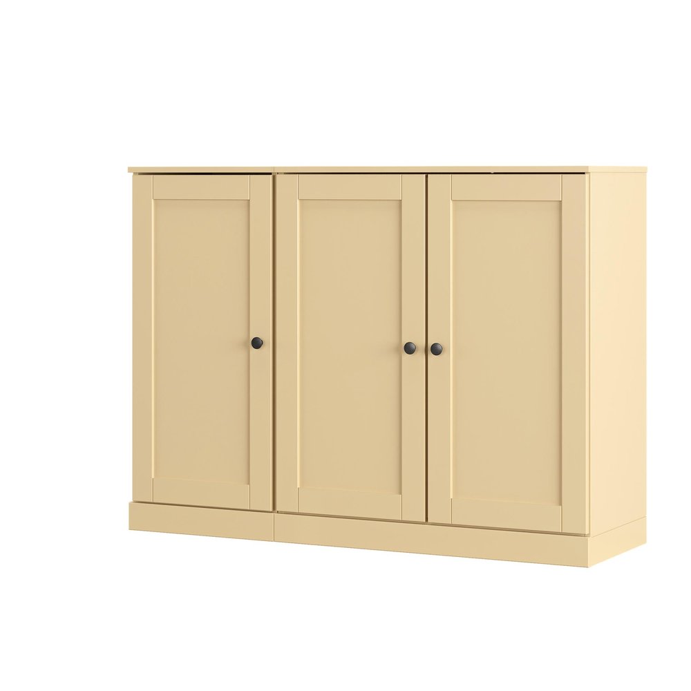 Yellow 30 Solid WoodShoe Storage Cabinet — view 4