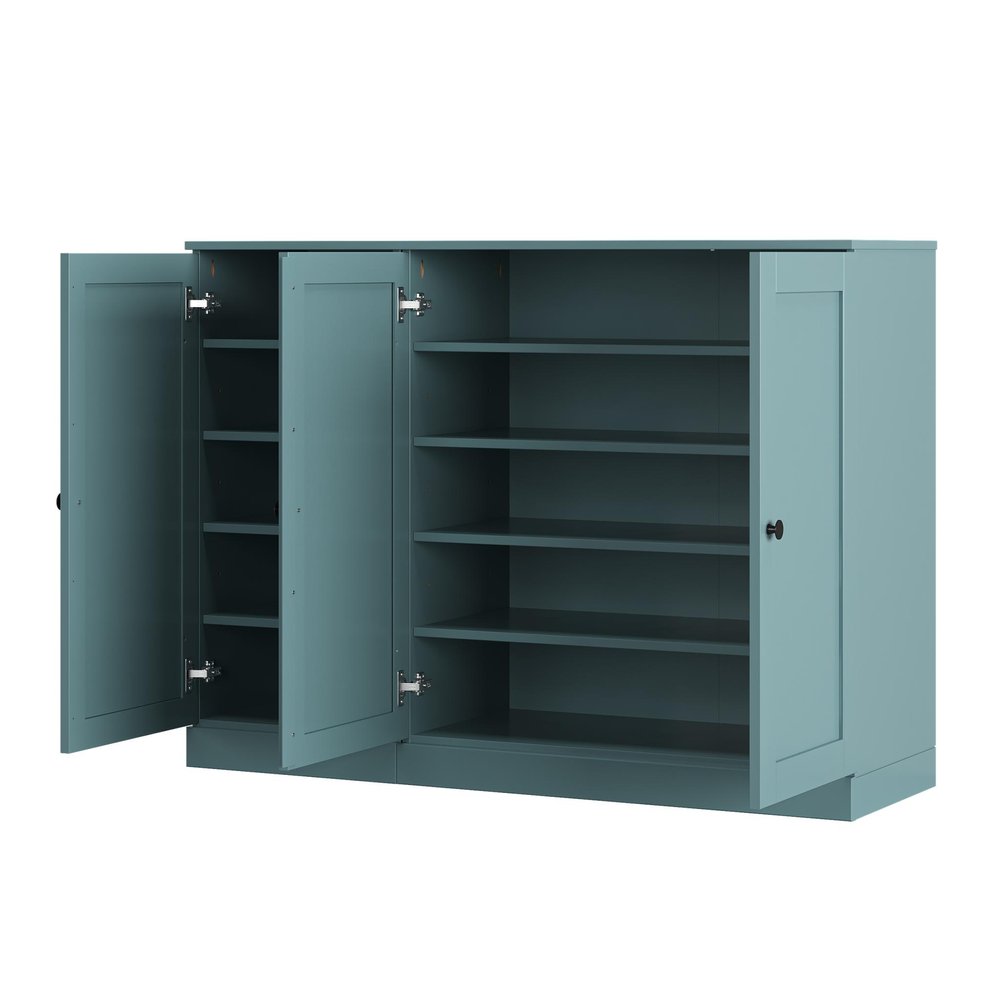 Aqua 30 Solid WoodShoe Storage Cabinet HomeRoots