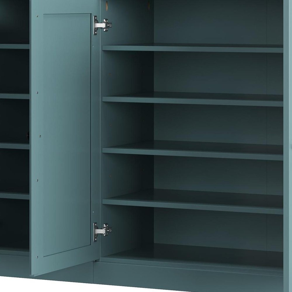 Aqua 30 Solid WoodShoe Storage Cabinet — view 4