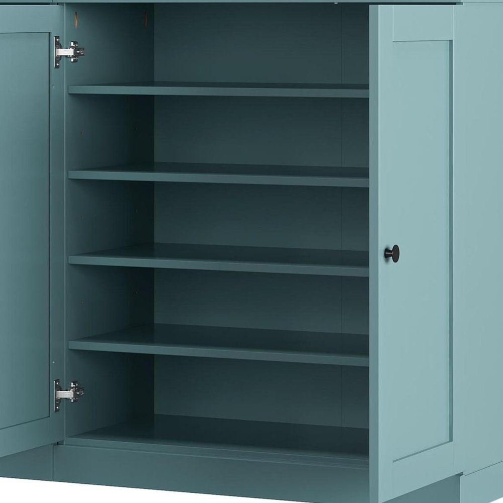 Aqua 30 Solid WoodShoe Storage Cabinet — view 5