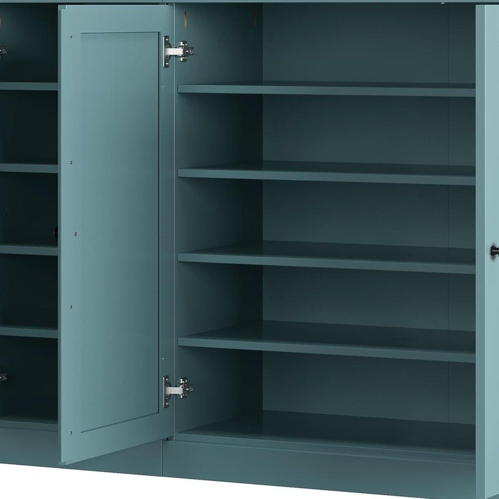 Aqua 30 Solid WoodShoe Storage Cabinet