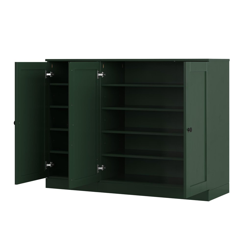 Green 30 Solid WoodShoe Storage Cabinet HomeRoots