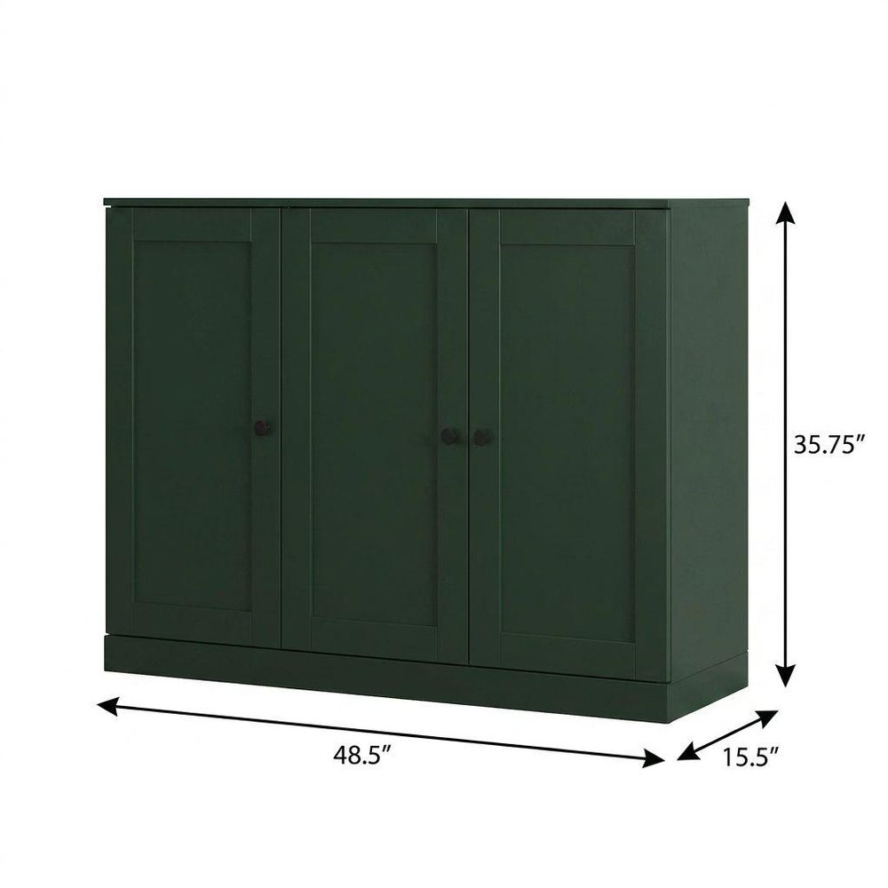 Green 30 Solid WoodShoe Storage Cabinet HomeRoots