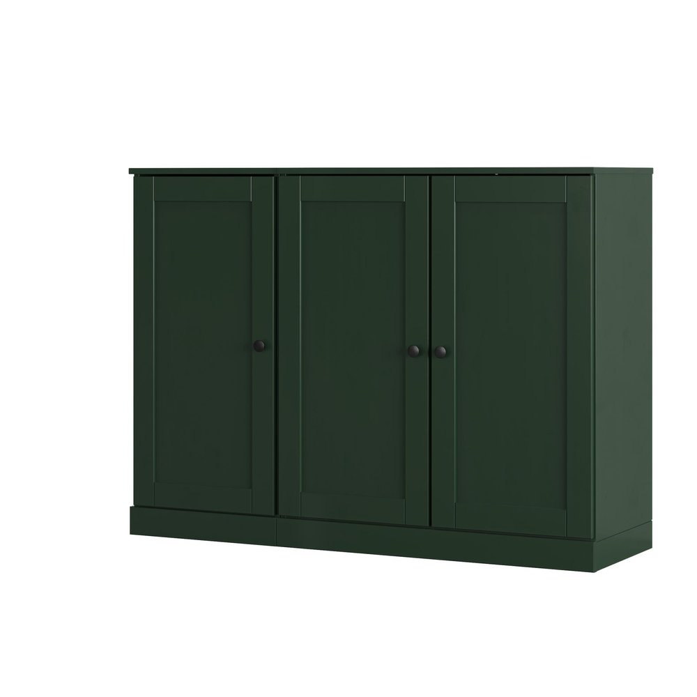 Green 30 Solid WoodShoe Storage Cabinet — view 4