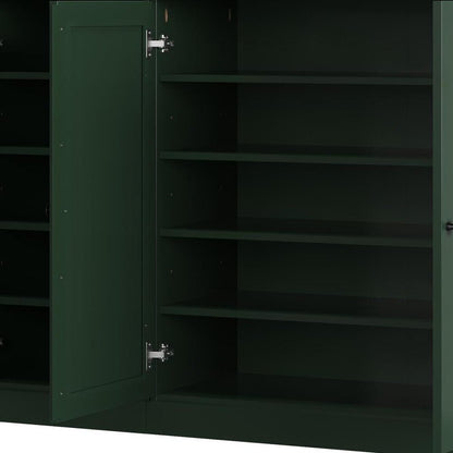 Green 30 Solid WoodShoe Storage Cabinet