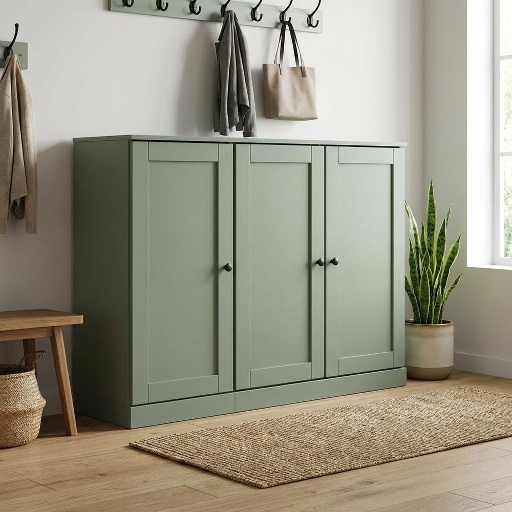 Sage 30 Solid WoodShoe Storage Cabinet HomeRoots