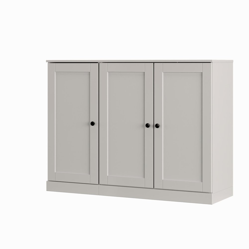 Off White 30 Solid WoodShoe Storage Cabinet HomeRoots