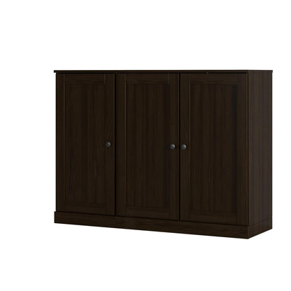 Espresso 30 Solid WoodShoe Storage Cabinet HomeRoots
