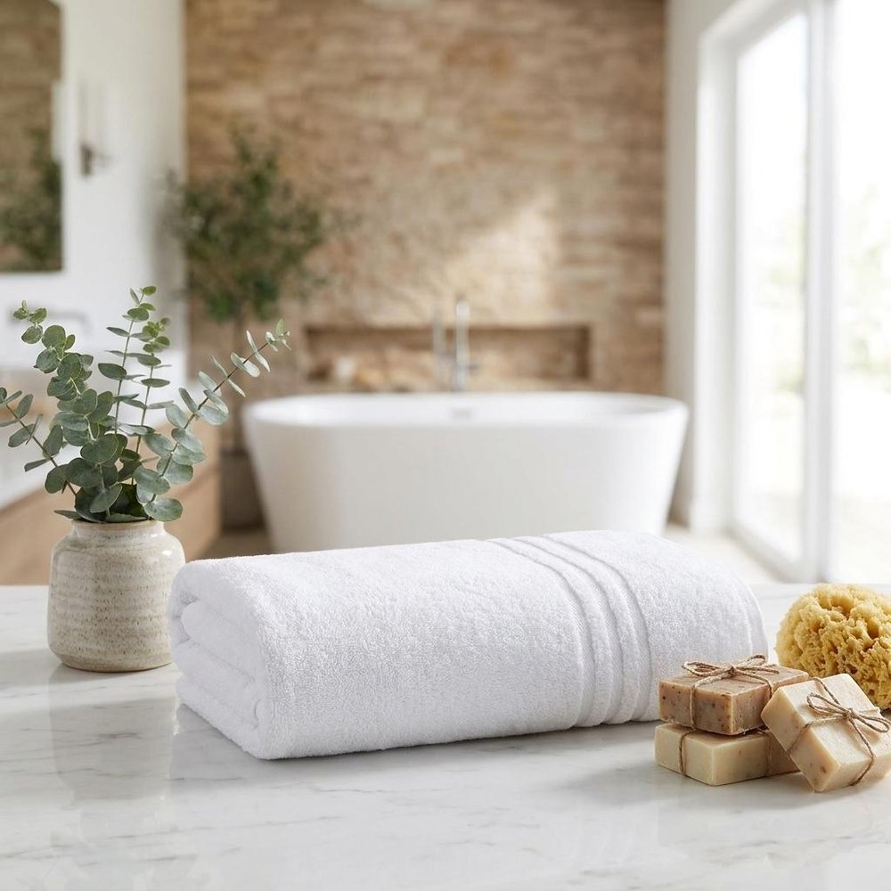 Dark Gray Turkish Cotton 35" X 66" Bath Sheet HomeRoots