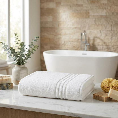 Dark Gray Turkish Cotton 35" X 66" Bath Sheet HomeRoots