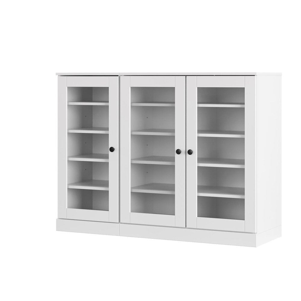 White 30 Solid WoodShoe Storage Cabinet