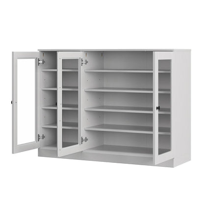 White 30 Solid WoodShoe Storage Cabinet HomeRoots