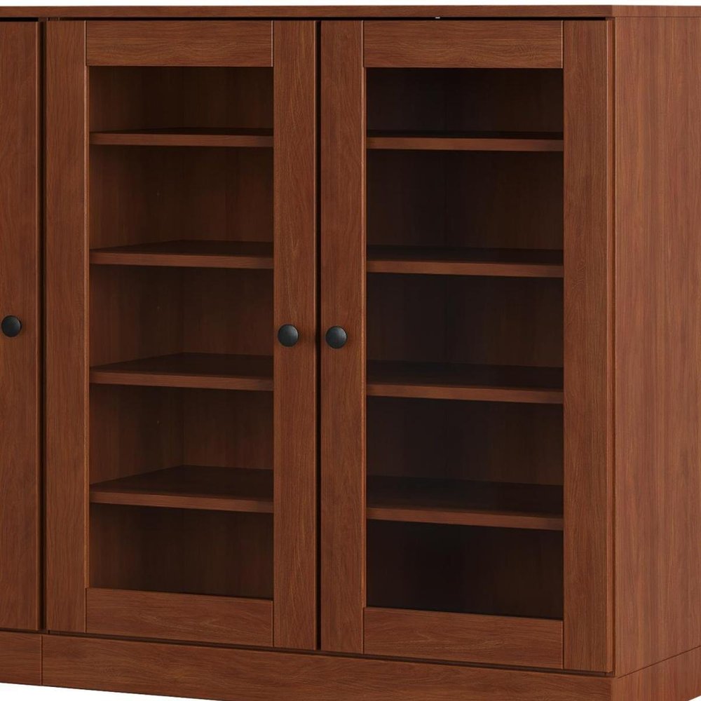Coffee 30 Solid WoodShoe Storage Cabinet HomeRoots