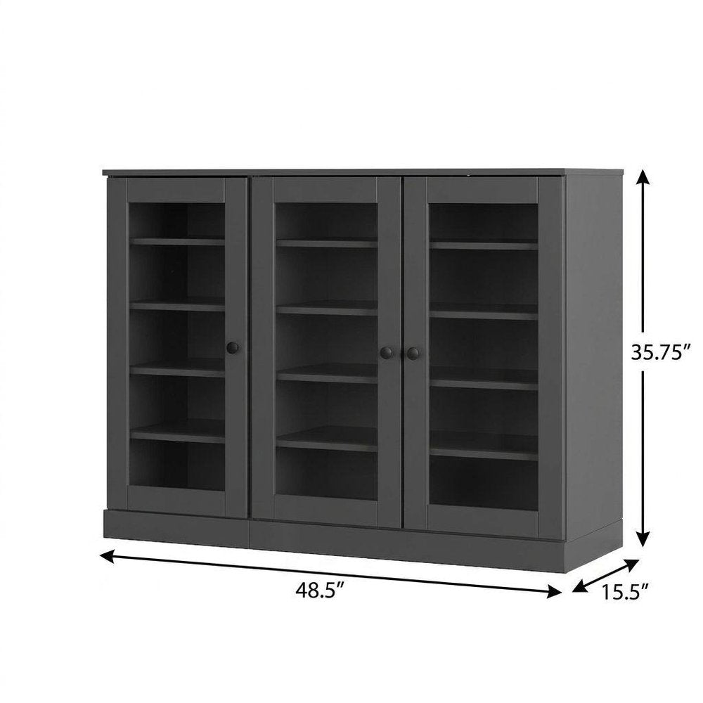 Gray 30 Solid WoodShoe Storage Cabinet HomeRoots