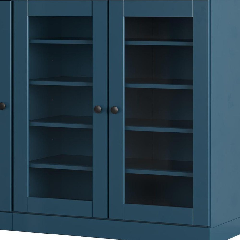 Teal Blue 30 Solid WoodShoe Storage Cabinet HomeRoots